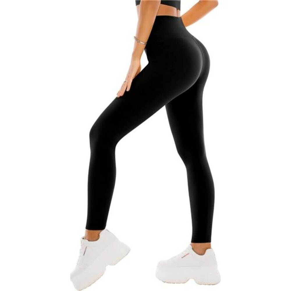 High Waisted Leggings for Women Buttery Soft Yoga Pants Workout Tummy Control